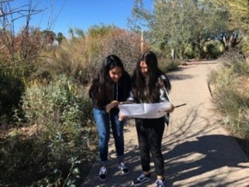 Alice Vail Students at Desert Museum 