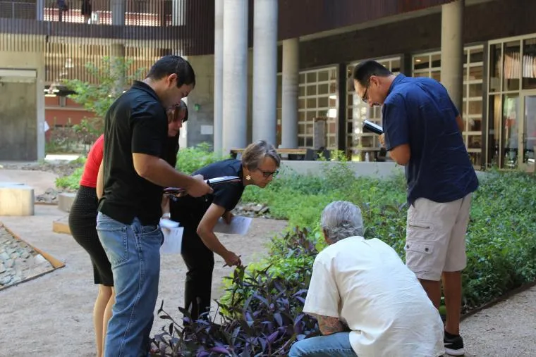 People at ENR-2 Building